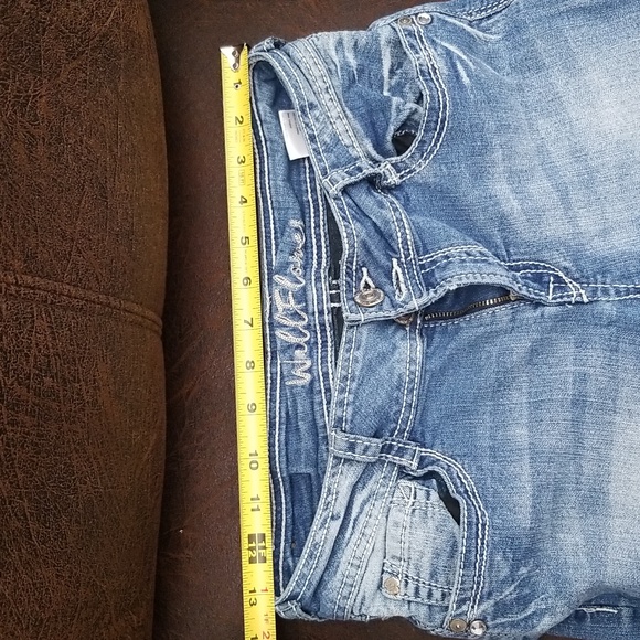 #U - Wallflower Authentic Denim Sz 7 Bootcut Mid Washed Jeans - Picture 3 of 11